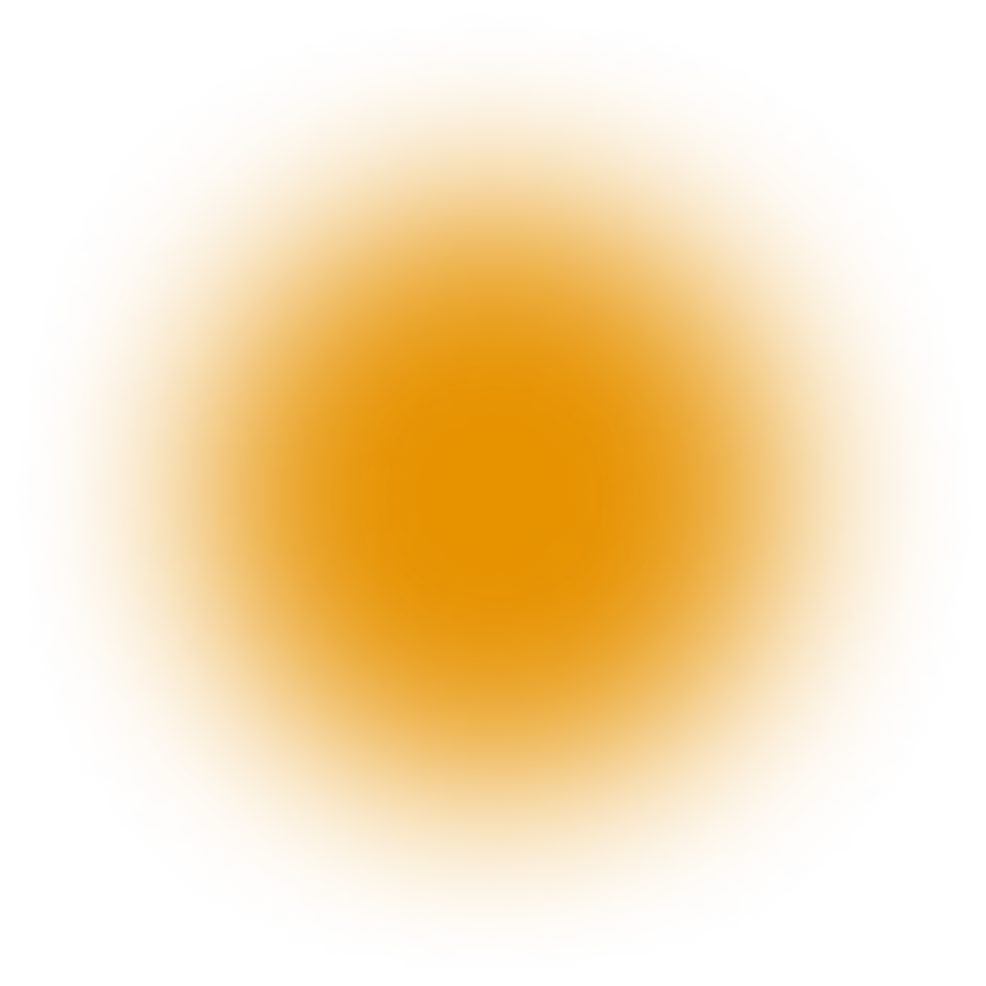 orange circle blur